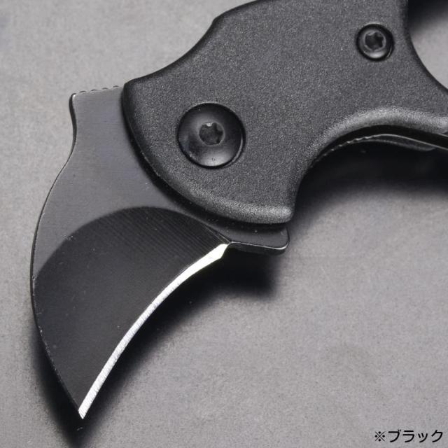 折りたたみナイフ ライナーロック式 カランビット ボール