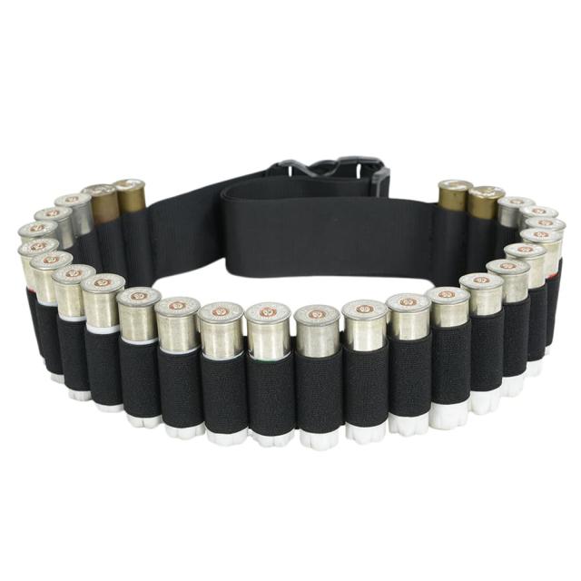 散弾銃　ベルト ショットシェルベルト 26発収納 散弾銃 ショットガン用 12GA 12