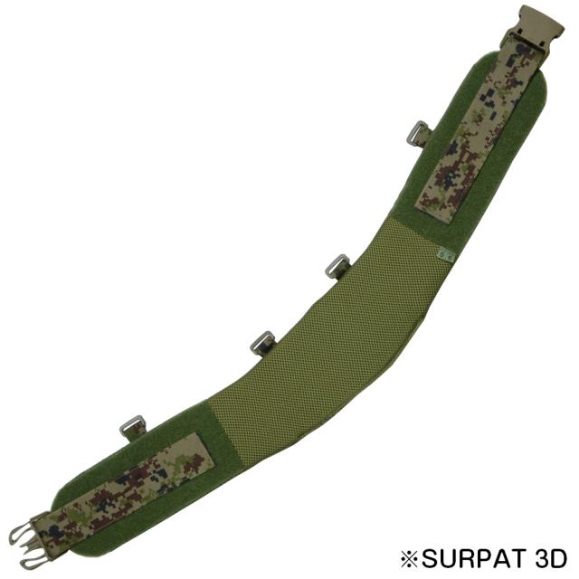 SRVV ベルトパッド Tactical Belt SHERMAN コーデュラナイロン製 MOLLE [ SURPAT Savanna / Mサイズ ][ra13201]_3