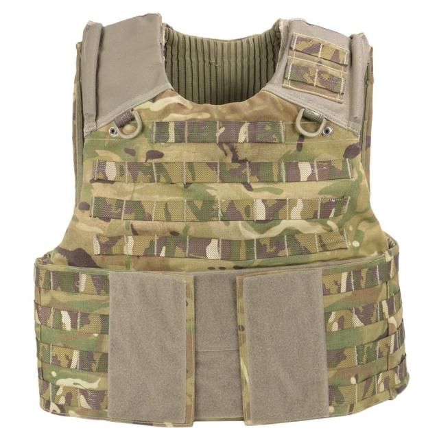 イギリス軍放出品 オスプレイ MK4A ボディアーマー 本体のみ MTP迷彩 
