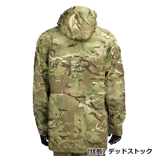 イギリス軍放出品 マウンテンパーカー 裏地メッシュなし 国旗パッチ付き MTPカモ 防風 防寒 スモック 大サイズ [ 180/104 / 良い ][ra15893]_3