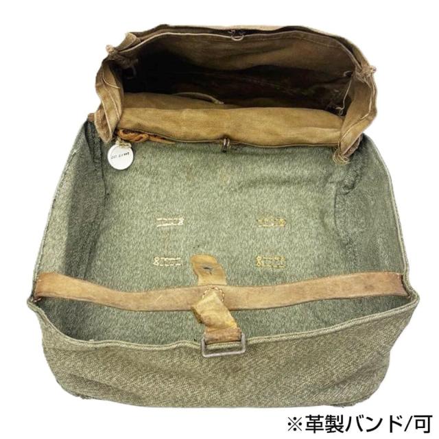 スイス軍放出品 ブレッドバッグ ショルダーストラップ付 キャンバス