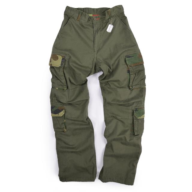 Rothco カーゴパンツ ビンテージ調 パラトルーパー 一部迷彩