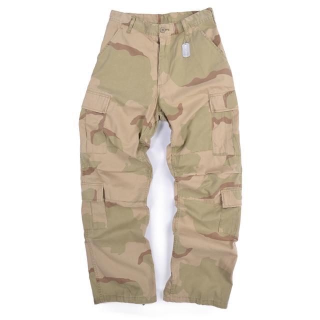 Rothco カーゴパンツ ビンテージ調 パラトルーパー 迷彩 [ トリカラーデザートカモ / Mサイズ ][ro2186m] Rothco カーゴパンツ ビンテージ調 パラトルーパー 迷彩 [ トリカラー