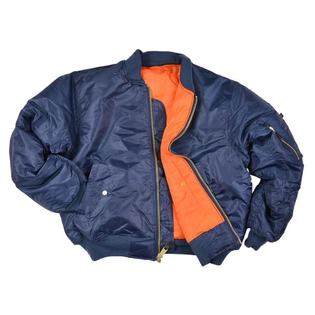 Rothco フライトジャケット MA-1 [ ネイビー / Lサイズ ][ro7325l] ロスコ MA-1 ネイビー Rothco フライトジャケット MA-1 [ ネイビー / L