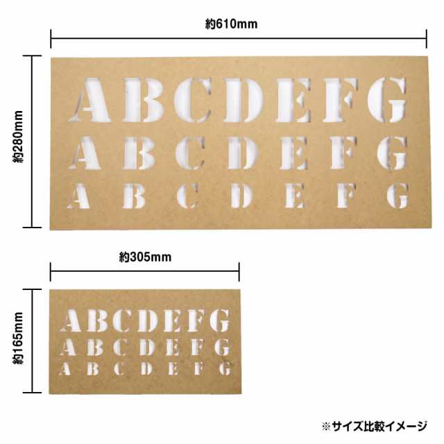 オリジナルステンシルテンプレート作成 レーザー加工 オイルボード 加工日数2～3営業日 [ 610×280mm  ][setmarshob24]の通販はau PAY マーケット - レプズギア