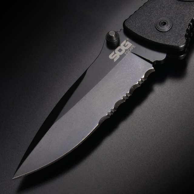 SOG 折りたたみナイフ ESCAPE 半波刃 ロックバック式[sogff25cp
