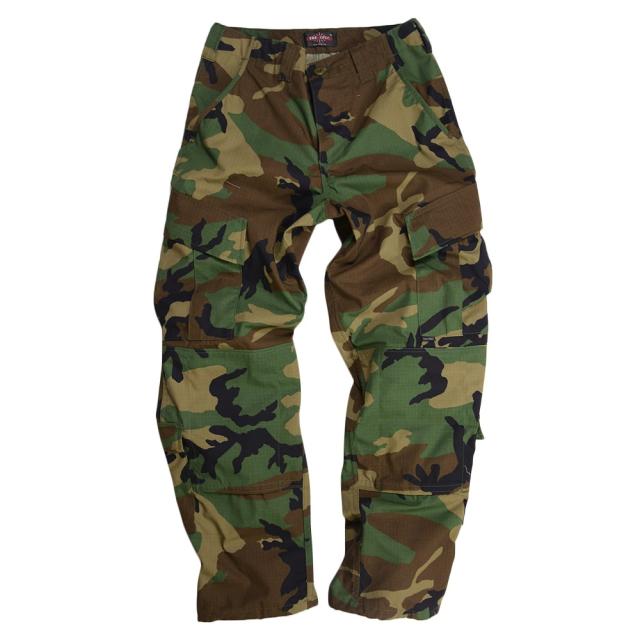 TRU-SPEC カーゴパンツ TRU リップストップ加工 ショート丈 [ ウッドランド / Lサイズ ][tsp1275045]