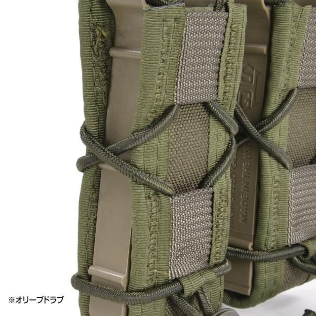 High Speed Gear ピストルマガジンポーチ TACO  ダブル 9mm/45口径11PT02 [ LEブルー ][11pt02le]_4