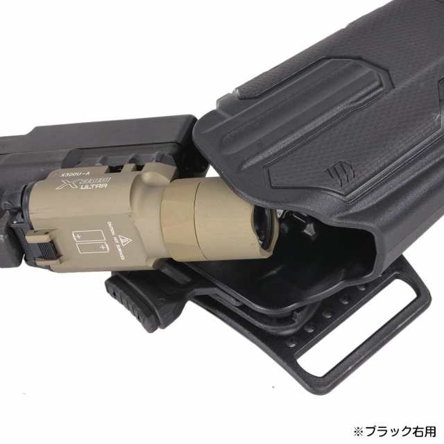 BLACKHAWK OMNIVORE マルチフィットホルスター X300 / X300U-A対応 [ ブラック / 左用  ][bh419001bbl]の通販はau PAY マーケット - レプズギア | au PAY マーケット－通販サイト