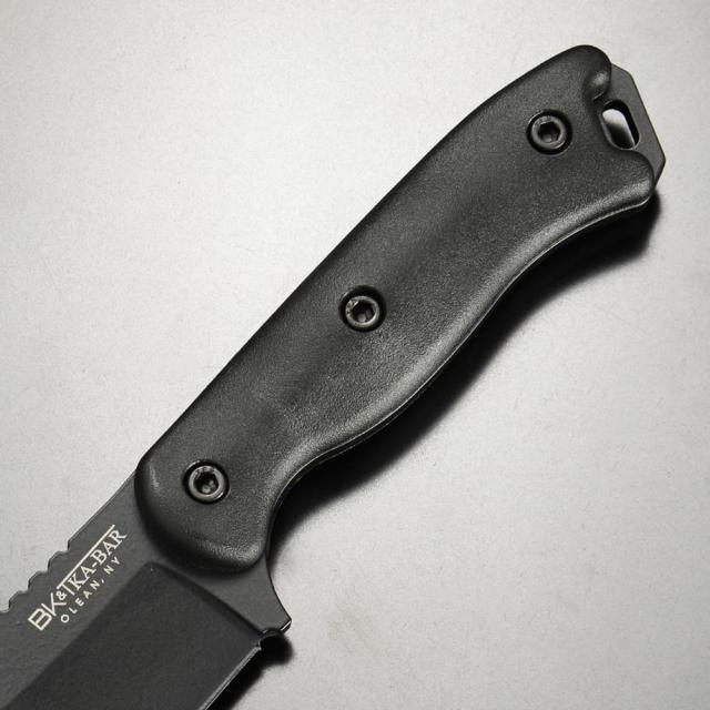 KA-BAR アウトドアナイフ Becker Black Harpoon ハープーン 固定刃 フルタング 樹脂製シース付属 BK18 [ ブラック ][bkr18bk]_4