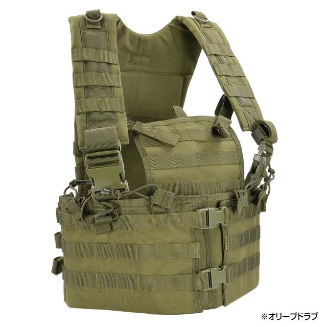 CONDOR モジュラーベスト ブラック 楽天市場】CONDOR チェストリグ CS モジュラー チェストセット