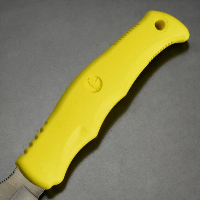 G・SAKAI アウトドアナイフ サビナイフ12 MARE 直刃 シース付属 [ イエロー ][g11485] G・SAKAI アウトドアナイフ サビナイフ12 MARE 直刃 シース付属