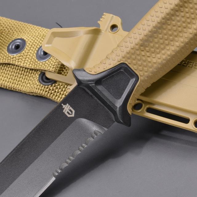 GERBER ストロングアーム 1059 ハンティングナイフ 半波刃 [ コヨーテ 