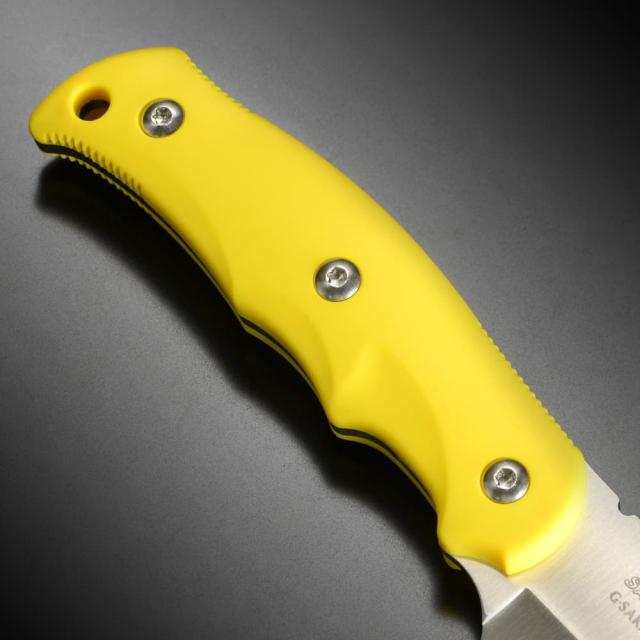 Gサカイ サビナイフ6 仔鯱ザイテル 右利き用 [ イエロー ][gs346858]の