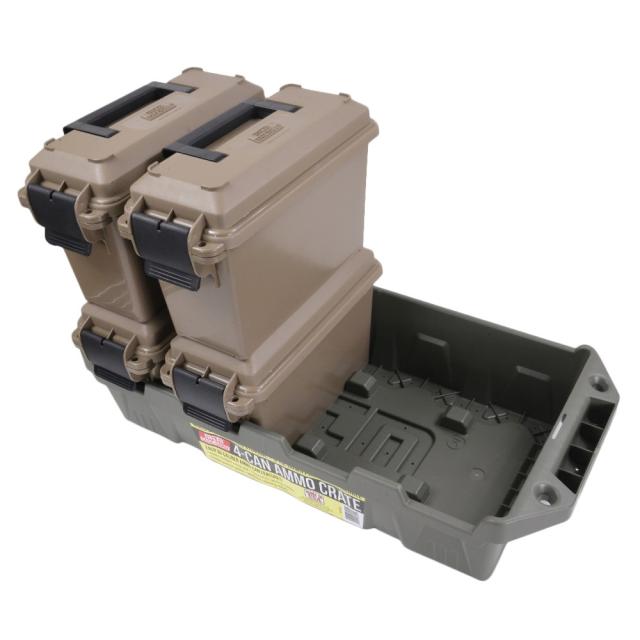 MTM アモカン .30 キャリバー 樹脂製 弾薬ケース 4個セット AC4C[mtmac4c]_4