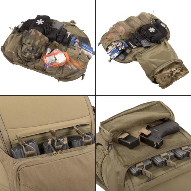 HELIKON-TEX バックパック Bail Out Bag ベイルアウトバッグ 23L フルオープン PL-BOB-NL [ ブラック ][plbobnl01]_4