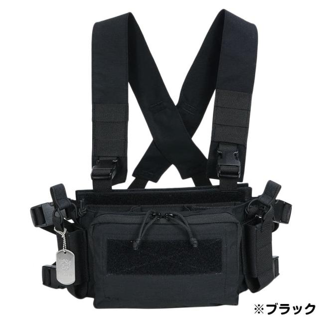 REPSGEAR チェストリグ D3CRM マガジンインサート付属 AR/SMG対応 PTVT03 [ レンジャーグリーン ][ptvt03rg]_4