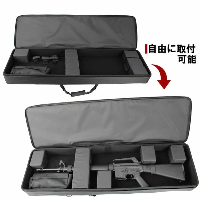 S&amp;T セミハードガンケース V2 Lサイズ ライフル用 〜100cm 1丁用 ブラック STGC01LBKN[ra07871]_4