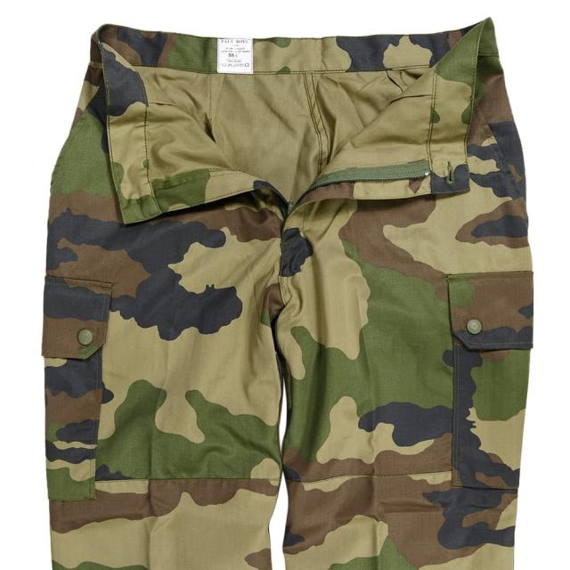 フランス軍放出品 コンバットパンツ CCE迷彩 小サイズ [ 76C / 可 ][ra10272]_4