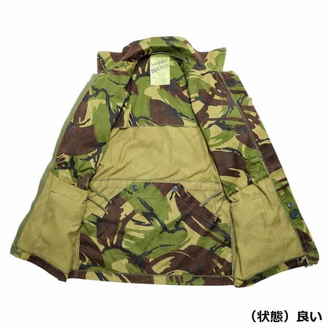 イギリス軍放出品 スモック SMOCK COMBAT TEMPERATE DPM迷彩 [ 180 96 