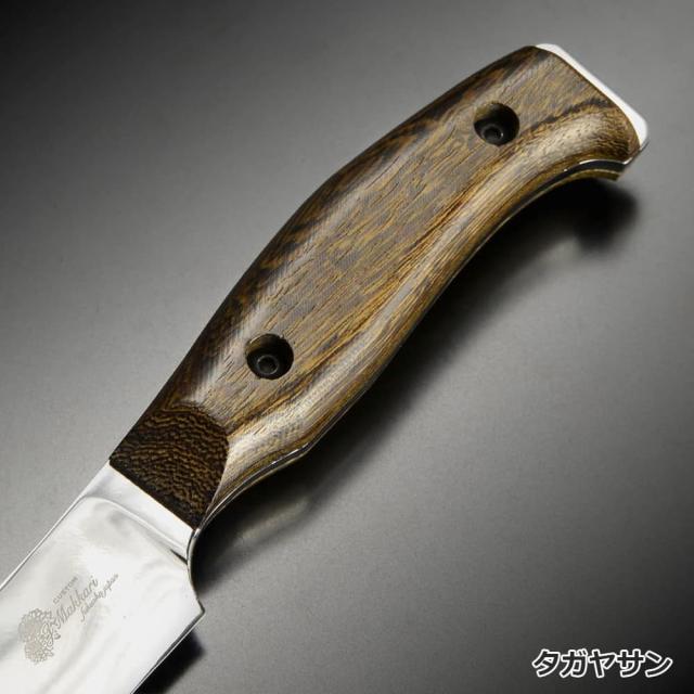 makkari knives 腰鉈 暖 間狩純平作 フルタング 樹脂製シース付属 [ グラナディーロ ][ra15432] makkari knives 腰鉈 暖 間狩純平作 フルタング 樹脂製シース付属