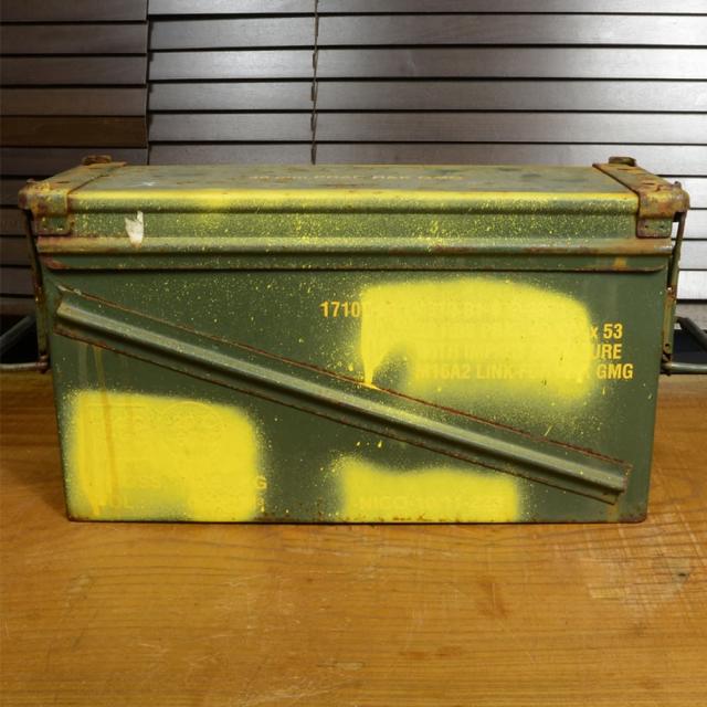 米軍放出品 アモカン Ammo Box Size5 弾薬箱 [ 難あり ][ra16725]の 