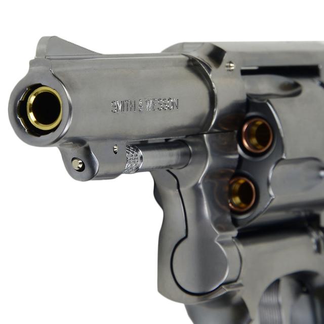 マルシン ガスガン S&amp;W M60 チーフスペシャル 3インチ シルバーABS 木目調プラグリップ 032514[ra18913]_4
