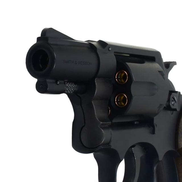マルシン ガスガン M10 2インチ マットブラックABS 木目調プラグリップ 072501[ra19154]_4
