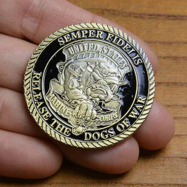 アメリカ海兵隊　チャレンジコイン　セット