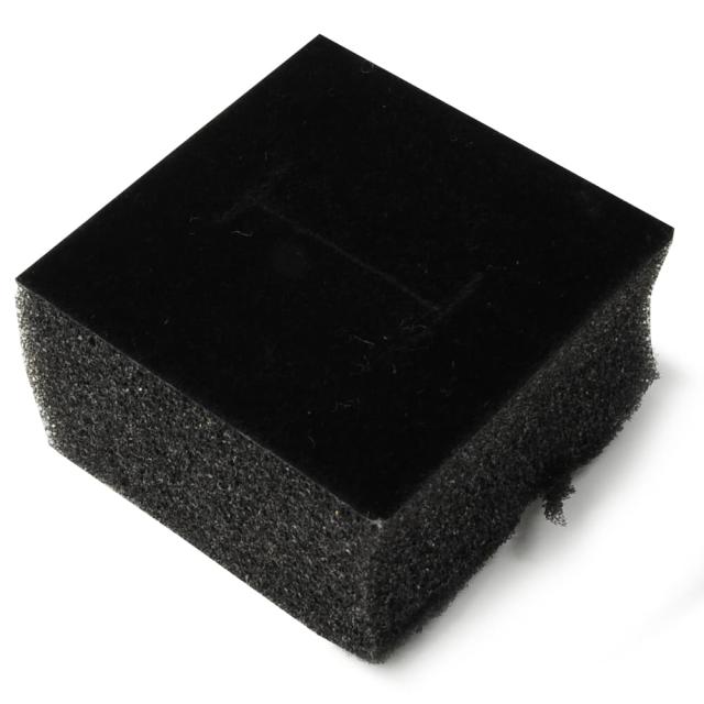 ギフトボックス 貼り箱 5×5×4cm アクセサリーケース [ ブラック / 100個セット ][rev439826_100set]