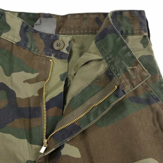 ロスコ ビンテージ加工 8ポケットカーゴWoodland CAMOカモXS 新品