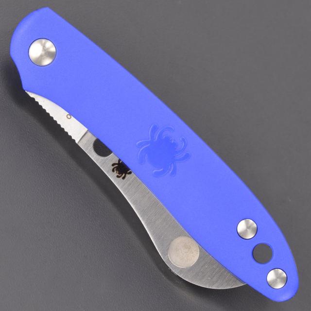 SPYDERCO 折りたたみナイフ ロディ [ ブルー ][sc189pbl]の通販は