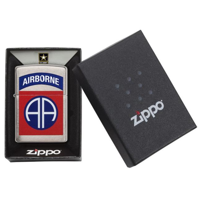 Zippo アメリカ陸軍 第空挺師団 ブラッシュクローム Z の通販はau Pay マーケット レプマート