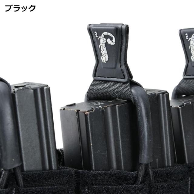AGILITE トリプルマガジンポーチ 5.56弾マガジン対応 PINCER PLACARD [ ブラック ] アジライト 3連 ミリタリーショップ レプマート ⁄ AGILITE トリプルマガジンポーチ