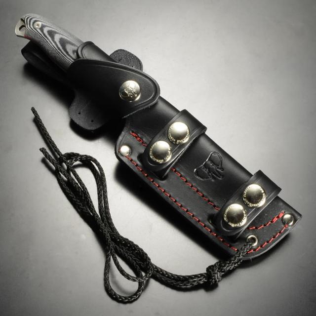 Cudeman アウトドアナイフ NESS WOLF レザーシース付属 208-M