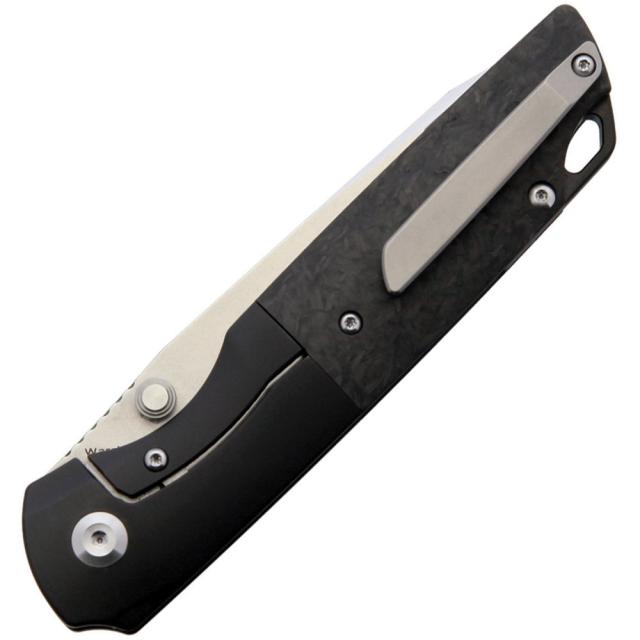 Kansept Knives 折りたたみナイフ WARRIOR タントー 直刃 チタンハンドル 収納ポーチ付き ブラック K1005T1[bk1005t1r]_5