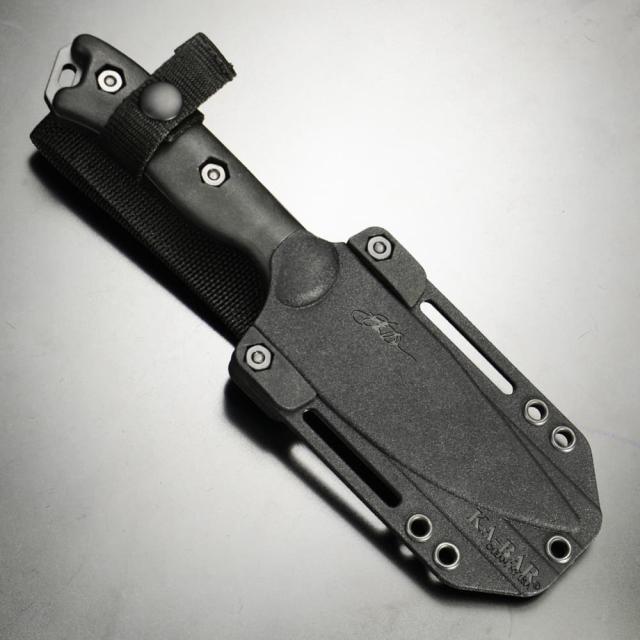 KA-BAR アウトドアナイフ Becker Black Harpoon ハープーン 固定刃 フルタング 樹脂製シース付属 BK18 [ ブラック ][bkr18bk]_5