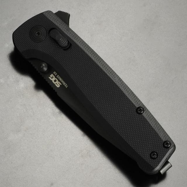 SOG 折りたたみナイフ TERMINUS XR G10 独自ロック機構 TM1027-BX