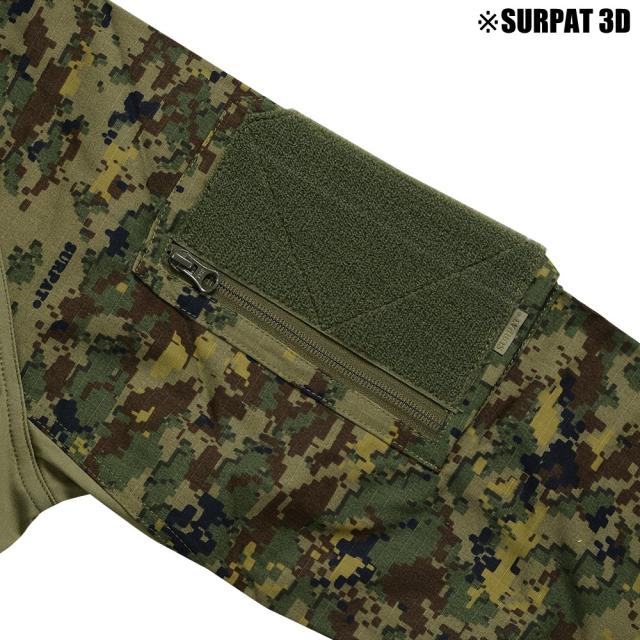 SRVV コンバットシャツ TRIARIUS SHIRT ST リップストップ生地 ロシア製 [ SURPAT Savanna / Mサイズ ][csttrrssasm]_5