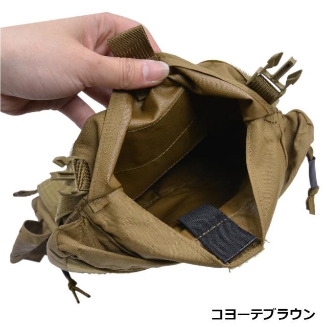 ミリタリー LBX TACTICAL バンガーバックパネル ブラック