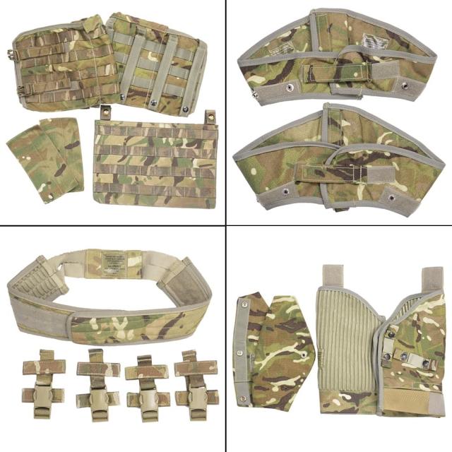 イギリス軍放出品 オスプレイ MK4A ボディアーマーセット MTP迷彩