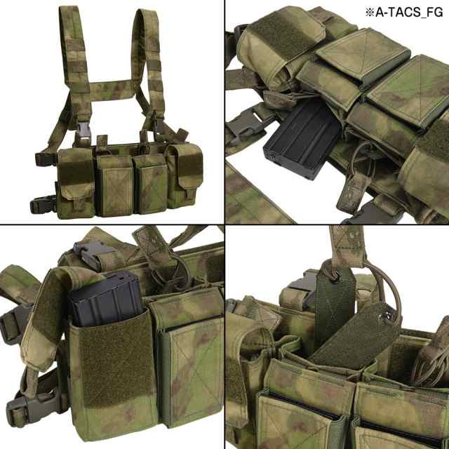WARRIOR ASSAULT SYSTEMS パスファインダー チェストリグ M4マグ8本収納可 [ レンジャーグリーン ][pcrrg]の通販は