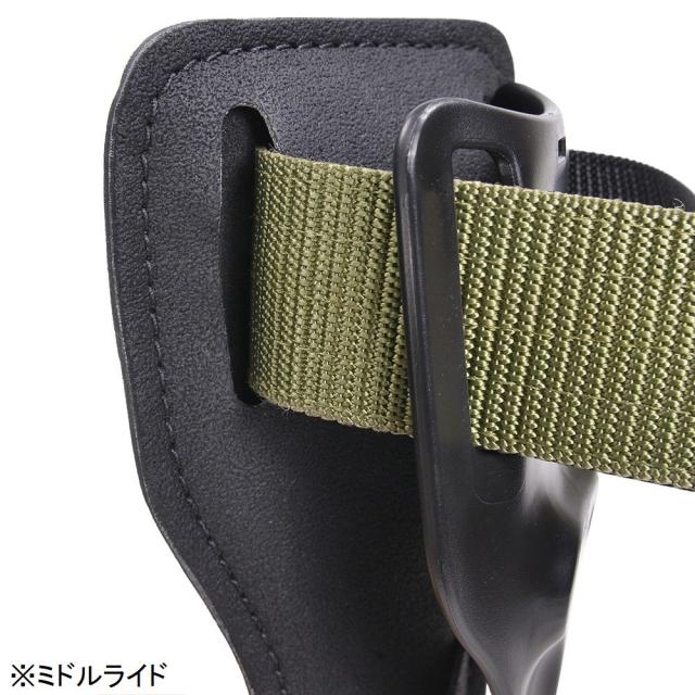 サファリランド レプリカ ホルスター マットブラック 右用 サファリ