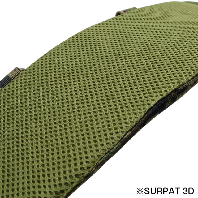 SRVV ベルトパッド Tactical Belt SHERMAN コーデュラナイロン製 MOLLE [ SURPAT Savanna / Mサイズ ][ra13201]_5