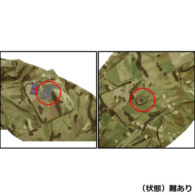 イギリス軍放出品 マウンテンパーカー 裏地メッシュなし 国旗パッチ付き MTPカモ 防風 防寒 スモック 大サイズ [ 180/104 / 良い ][ra15893]_5