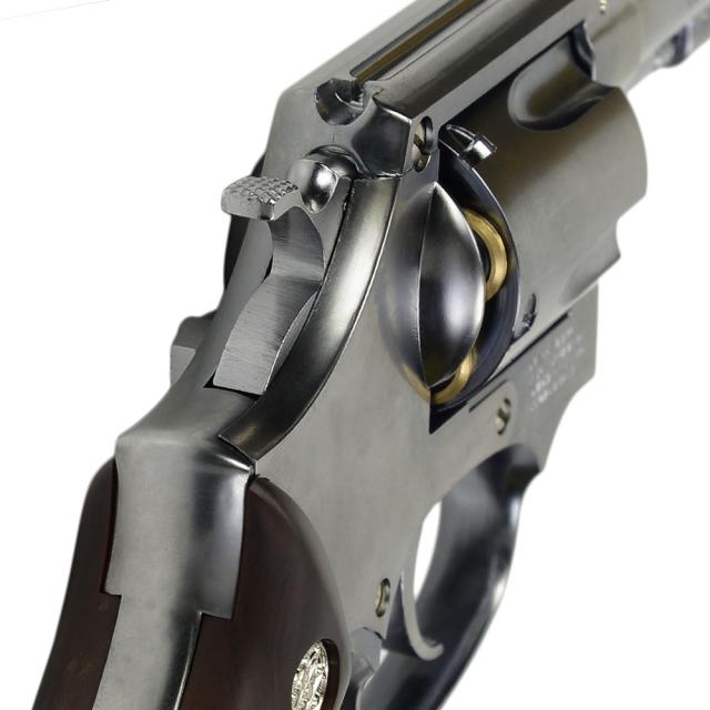 マルシン ガスガン S&amp;W M60 チーフスペシャル 3インチ シルバーABS 木目調プラグリップ 032514[ra18913]_5