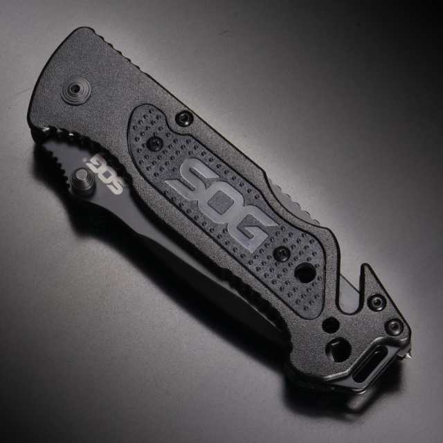 SOG 折りたたみナイフ SALUTE ロックバック式 ソグ サルート