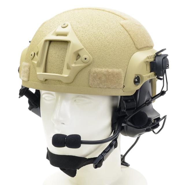 WADSN ヘッドセット Comtac II ヘルメットアダプター付き Ver.1 WZ031[wz031bk]_5