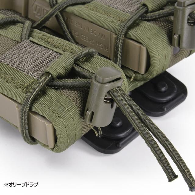High Speed Gear ピストルマガジンポーチ TACO  ダブル 9mm/45口径11PT02 [ LEブルー ][11pt02le]_6